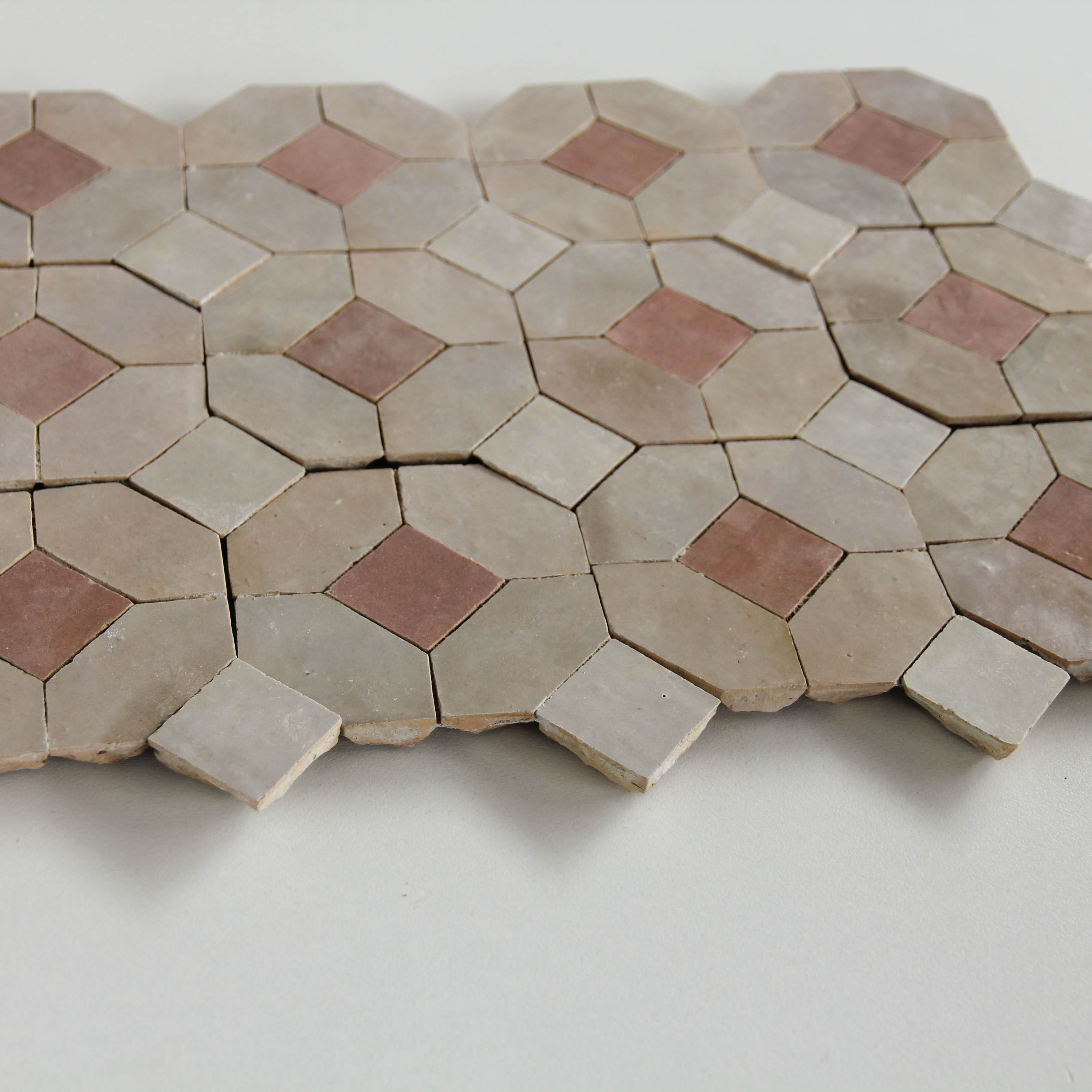 EZR0229 Moroccan Pink, Latte, Dust & Oat