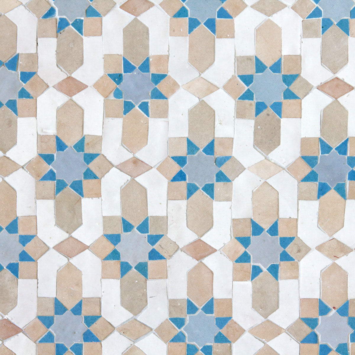 EZR0195 Snow, Clay, Teal & Duck Egg Blue