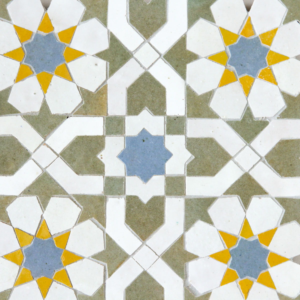 EZR0200 Snow, Blue Grass, Avocado & Mustard