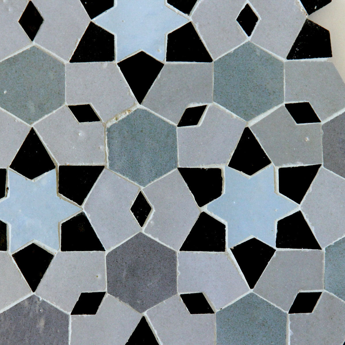 EZR0206 Blue Grass, Powder, Ash Grey & Black